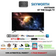 Skyworth 43| 50 | 55 | 65 Inch TV 4K HDR UHD Android TV Google TV LED TV - 65SUE7600 | 55SUC6500 | 55SUE7600 | 43STE6600