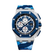 Aibi Royal Oak Offshore Series Stainless Steel+Ceramic 44mm Automatic Mechanical Men's Watch 26400SO