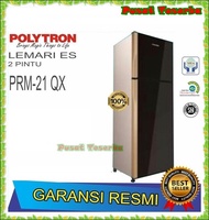 KULKAS POLYTRON PRM21QX 2Pintu Belleza 3 murah garansi resmi promo Hanya JABODETABEK