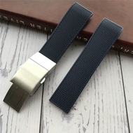 Substitute Longines Longines Longines L3.742/644 Sports Diving Silicone Rubber Watch Strap Men's Bra