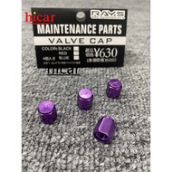 4PCS RAYS Universal Aluminum Car Auto Wheel Tyre Tire Stem Air Valve Caps Dust Covers