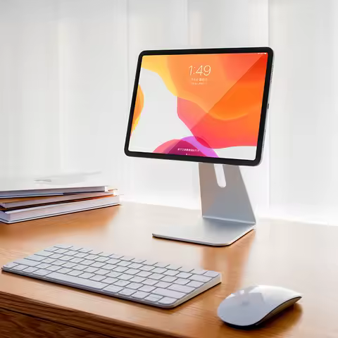 Desktop Magnetic Tablet Stand for IPad Pro 12.9 / 11 Inch for IPad Air 10.9'' Aluminum Adjustable IP