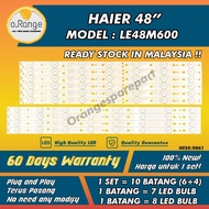 LE48S500 SANYO 48" LED TV BACKLIGHT(LAMPU TV) SANYO 48 INCH LED TV