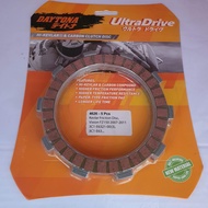 KAMPAS KOPLING VIXION OLD 2007-2011 DAYTONA PLAT KOPLING CARBON KEVLAR100% ORIGINAL