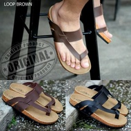 Sandal Slide Pria Casual Original Bosky Sendal Jepit Kickers-Adidas