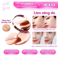 HEXZE Cushion – Natural Tone Enhancement, Oil Control, Moisturizing, Thin, Light, Long-lasting Found