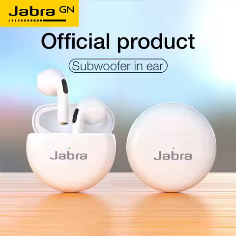 Jabra PRO6 Game Earphone Wireless Sport Headset Bluetooth Stereo Earbuds Bluetooth 5.3 With Mic Head