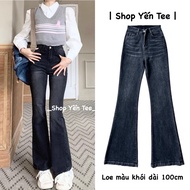 Yen Tee 100cm long flared jeans, soft high quality jeans, good elasticity