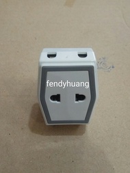 Steker Colokan Cabang 3 Tiga T Multi Mini Mirip Broco Uticon