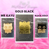 Custom Name Cat Collar Tags (Version 4) Name Tag Cat Only