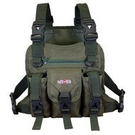 Tas Dada Pria Premium NR-59 Tas Dada Rompi Pria GREEN ARMY NR-59 Chest Rig Bag Premium NR-59