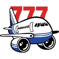 Car Sticker Original First Class Sticker Air Bus Car Sticker 777 Cute Reflective Sticker ZX