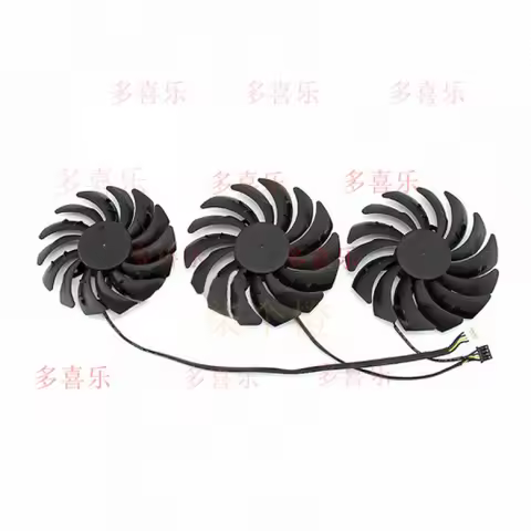 QQ Graphics Card Cooling Fan Cooler Fans for MSI RTX 2080Ti 2080 2070 Gaming X Trio