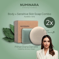 [Twin Pack] Numinara Face and Body Soap Mix and Match (Aurelia + Isha)