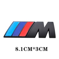 BMW M Sport Metal Car Emblems Stickers Badges Wing Side Fender Styling logo For BMW M3 4 M5 M6 M7 32