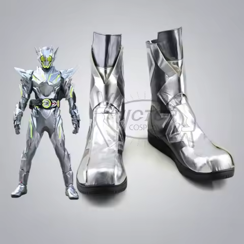 Kamen Rider Masked Rider Zero-One Metal Cluster Hopper Cosplay Boots Shoes Costume Customized Access