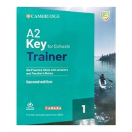 A2 Key for Schools Trainer 1 for the Revised 2020 Exam Six Practice test With Answers and Teacher's 