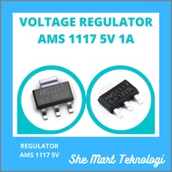 IC Voltage Regulator Lowdrop AMS 1117 5V 1A