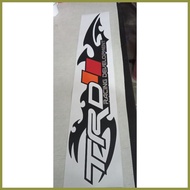 ✔ ✓ Toyota Wigo Rear Sticker Design TRD Tribal
