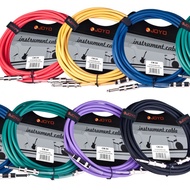JOYO CM-04 Instrument Cable 15ft – Pro Mono 6.3mm Jack to Jack (Guitar Cable)