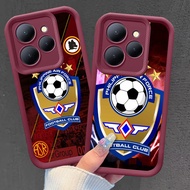 Burgundy Case for Tecno Spark Go1s 20 9 Go1 20C Go 2023 2024 POP 7 Pro D-24 Air Force Army