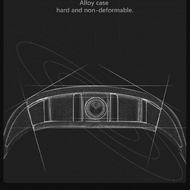 Original Richard RM Watch Men's Barrel-Shaped Diamond-Studded Skull Famous Brand High-End Hollow Spo