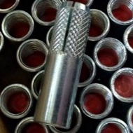 Grip Anchor 1/4 & 3/8 For Threaded Rod , Sold Per Piece , HINDI BOX