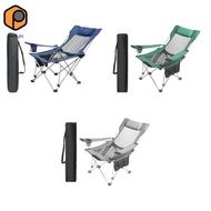 prettyia Folding Camping Chair, Foldable, Portable, Compact, Beach Chair, Lawn Chairs for Fishing, B