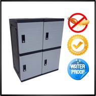 VCON Locker Cabinet Plastic Locker Cabinet Organizer Hostel With Lock