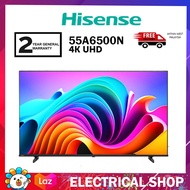 { FREE SHIPPING } Hisense 55" 4K Android UHD Google TV 55A6500N A6500N Series Replace 55A6500K Telev