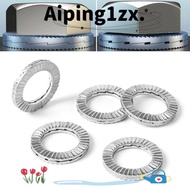 NG1ZX 5Pcs Wedge Lock Washer, Hardware Fastener Double Side Lock Washers, Durable Self-Lock 304 Stai