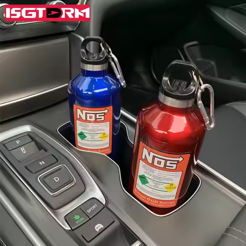 ISGTDRM Car Insulation Cup NOS Nitrogen Cylinder Vacuum Stainless Steel Kettle 500ML Highcapacity Tr