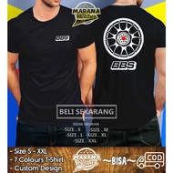 BBS CH Rim T-Shirt Automotive Clothing