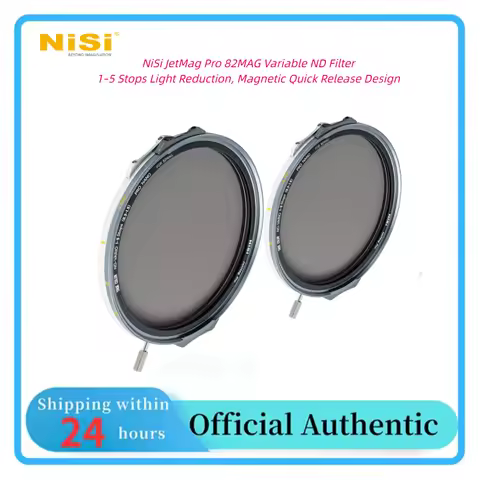 NiSi JetMag Pro 82MAG 1-5 Stops True Color Variable ND Filter Magnetic Mount Nano Coated Waterproof 