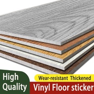 PVC Vinyl Tiles Flooring Modern Style Wood Grain Floor Stickers self Adhesive Waterproof vinyl tiles