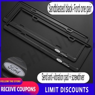 HYS 2pcs/set Ford territory Car license plate cover for Ford territory fiesta everest ranger Mustang