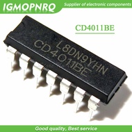 10pcs CD4011 CD4011BE HEF4011BP HEF4011 DIP 14 Quad 2 Input Buffered chip new original