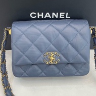 Chanel 香奈兒 23k hobo 19bag系列 寬鏈條 芯片