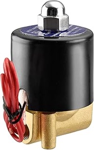 Heschen Brass Electric Solenoid Valve, 2W-025-06, PT1/8", AC220V, Direct Action Water Air, Normally 