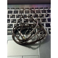 4-core copper wire cable stock 7hz zero OFC high pure standard 0.78