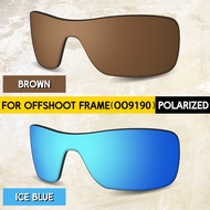 Multiple Color Options Interchangeable Replacement Lenses for Offshoot OO9190 Sunglasses - Two Pack 