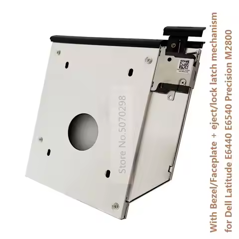 2nd SATA 2.5" Hard Drive HDD SSD Optical bay Caddy Frame Bracket for Dell Precision M2800 + Dell Lat
