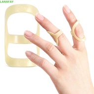 LANAFAY Oval Finger Splint, Oval Finger Cuff Finger Splint Support, Bend of Finger Joint Fixator Skin Ring Sleeve Waterproof Finger Joint Stabilizer Deformed Hammer Finger