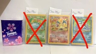 (絕版) 初代 Pokemon Card 美版 - 火水草{一套3張}  只剩 噴火龍