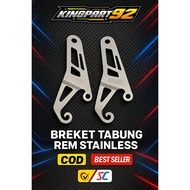 FRONT BRAKE MASTER TUBE BRACKET BRAKE RESERVOIR BRACKET V2 STEINLESS BY 2TC FACTORY