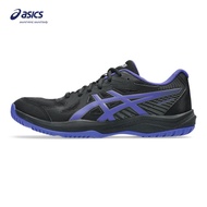 ASICS Men UPCOURT 6 Indoor Court Shoes in Black/Cobalt Burst