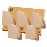 HARIO V60 Coffee Filter for 1-2 Cups, 200 Sheets, 40 Sheets x 5 Packs, Made in Japan, FSC Certified 