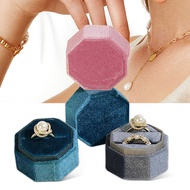 GB Rings Box Jewelry Organizer Double Rings Box Jewelry Box Wedding Rings Box