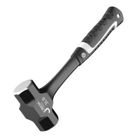 Z50 2LB-3LB Sledge Hammer Heavy Duty One-Piece Forged Steel Brick Drilling Crack Hammers Building Co