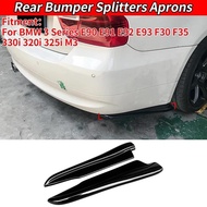 Car Accessories For BMW 3 Series E90 E91 E92 E93 F30 F35 330i 320i 325i M3 Rear Bumper Splitters Apr